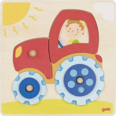 Produktbild von Steckpuzzle Traktor