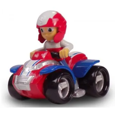 Image de Paw Patrol Rescue Pup Racers, assorti (1 voiture de course avec son chiot), à ne pas choisir