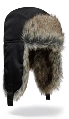 Image de Bonnets d'hiver Minoti, noir, tailles 92 et 104, pour filles