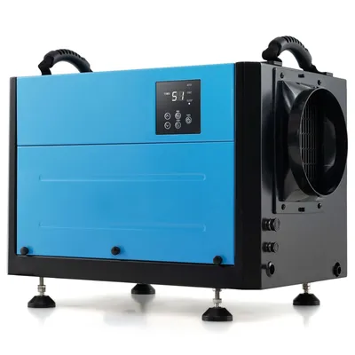 Produktbild von GOPLUS Luftentfeuchter, 58 L/Tag Bautrockner 3 Modi & 24H Timer, Industrie, Digitalanzeige, Abtauung automatisch hängend & freistehend
