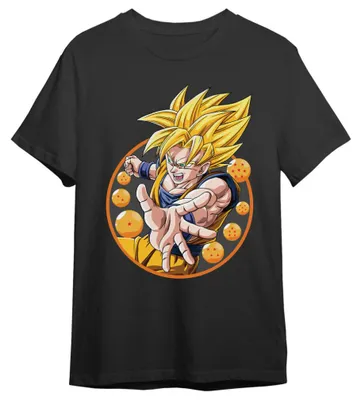 Image de T-shirt Dragon Ball Z Goku Super Saiyan pour adultes