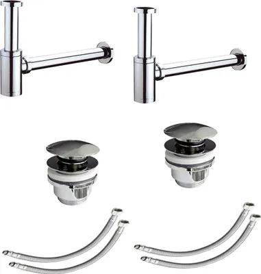 Produktbild von Waschtisch-Anschluss Spar-Set 2x