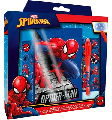 Produktbild von Marvel Spiderman Diary + Zauberstift