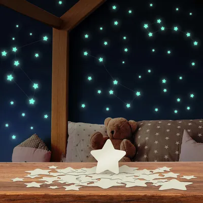 Produktbild von Leuchtsterne selbstklebend - Sternenhimmel fürs Kinderzimmer