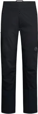 Schwarze Softshellhose "Ikarus Pant M" von La Sportiva; geeignet für Herren.