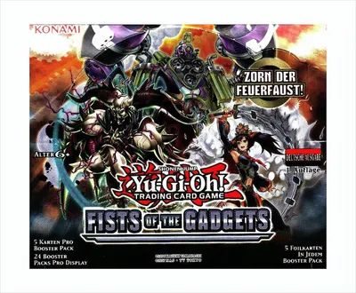 Produktbild von Yu-Gi-Oh! Fists of the Gadgets - Booster Display Deutsch