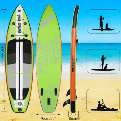 Obrázek produktu pro Stand-up paddleboard Groen – včetně sedadla na kajak a příslušenství – hmotnost 7,7 kg