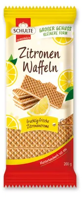 Zdjęcie produktu dla Wafle cytrynowe Schulte 200g