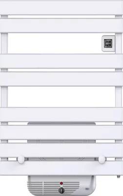 Produktbild von Elektrischer Handtuchtrockner Omiros Schüssel mit Gebläse Sannover 1300 W Weiß