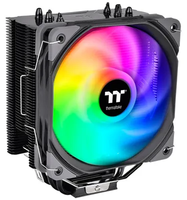 Image de Thermaltake UX200 SE ARGB - Support de processeur - (pour : LGA1156, AM2, AM2+, AM3, LGA1155, AM3+, FM1, FM2, LGA1150, LGA1151, AM4, LGA1200, LGA1700) - Aluminium - 120 mm (CL-P105-AL12SW-A)