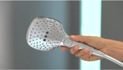 Image de Hansgrohe Douche à main RAINDANCE SELECT E120 3JET ECO 26521000 Pomme de douche 120mm, chromée.