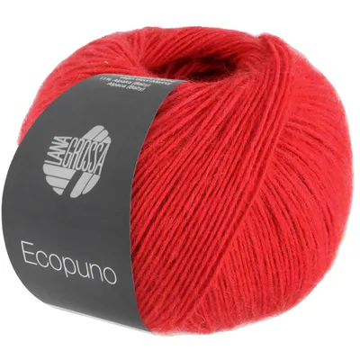 Produktbild von Lana Grossa - Ecopuno 0100 rot
