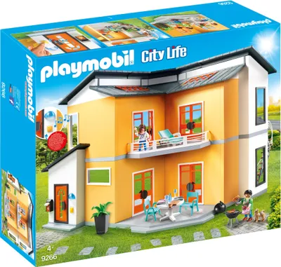 Produktbild von PLAYMOBIL City Life 9266 Modernes Wohnhaus