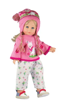 Image de Heless - Bonnet de poupée alpaga Oskar, taille 35-45 cm
