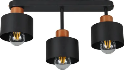 Produktbild von Schwarze Deckenlampe OST4006MO Deckenleuchte 3-flammig