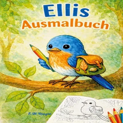 Produktbild von Ellis erstes Ausmalbuch