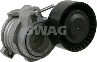 Produktbild von SWAG 20 92 1629 Riemenspanner Keilrippenriemen für BMW 5 Limousine (E60) Ø70mm Rolle