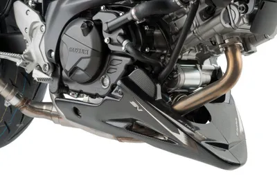 Produktbild von Puig 8559 Suzuki Sv650 16-19/sv650x 18-19 Motor-schieberegler Schwarz Schwarz One Size