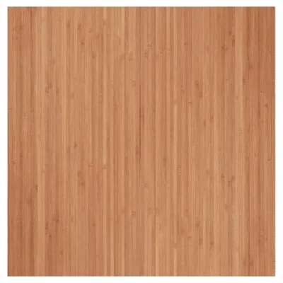 Image de Tapis rectangulaire naturel 100x100 cm bambou