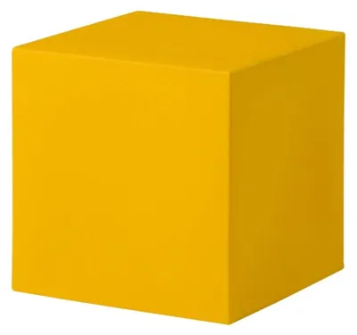 Produktbild von Moderne Design Sitzbank Cube in verschiedenen Farben von Slide - Gelb