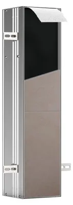 Immagine prodotto di emco asis modules plus : module WC encastré, 658 mm, distributeur de papier en haut, ensemble de brosse de toilette intégré, ouverture à droite, 975611013, 975611013