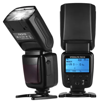 Obrázek produktu pro Univerzální bezdrátový blesk Speedlite GN33 s LCD displejem pro digitální zrcadlovky