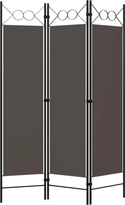 Immagine prodotto di Paravento a 3 Pannelli Antracite 120x180 cm