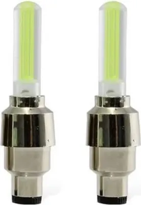 Image de Lumières pour rayons - Lumières pour roues - Lumière LED pour rayons - Lampe pour vélo - Vélo pour enfants - Lot de 2 - Jaune