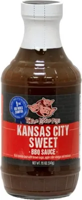Obrázek produktu pro BBQ grilovací omáčka Kansas City Sweet BBQ 541g