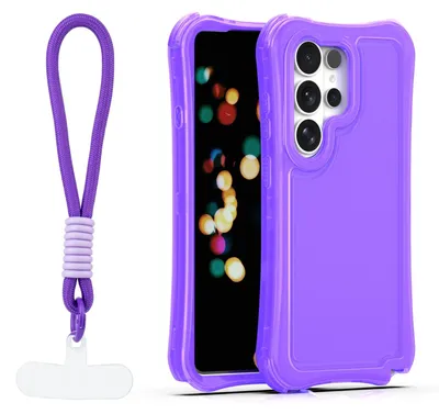 Obrázok produktu pre Ochranný obal Safepop s pútkom pre telefón Samsung Galaxy S26 Ultra, fialová farba