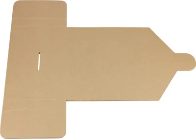 Produktbild von Faltschachtel "Mailer C6",16,2 x 11,4 x 2,0 cm, Braun, Jade Kraftkarton - 10er Pack