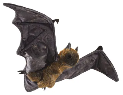 Produktbild von Folkmanis Handpuppe 51 cm Fledermaus Flughund 3191