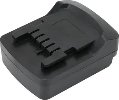Produktbild von Lithium Akku Adapter Konverter für Bosch 18V auf Metabo Akku Elektrowerkzeuge, schwarz