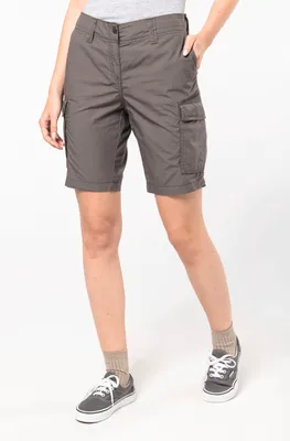 Produktbild von Kariban Leichte Bermuda-Shorts für Damen mit mehreren Taschen