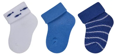 Produktbild von Sterntaler Erstlingssocken 3er-Pack Fische