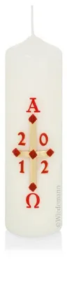 Produktbild von traditionelle Osterkerze 165 x 50 mm