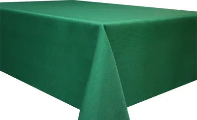 Produktbild von TISCHDECKE Leinenoptik Lotuseffekt Schmutzabweisend 110x130cm Dunkelgrün