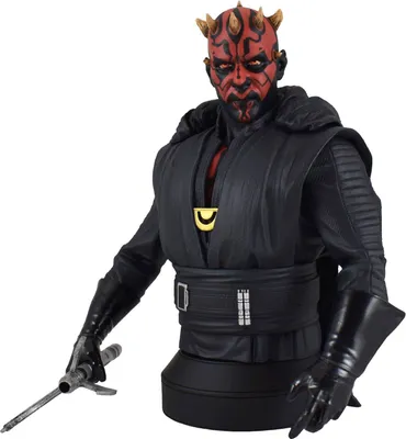 Zdjęcie produktu dla Diamond Select Star Wars Solo Bust 1/6 Darth Maul Crimson Dawn 15 cm DIAMNOV192325