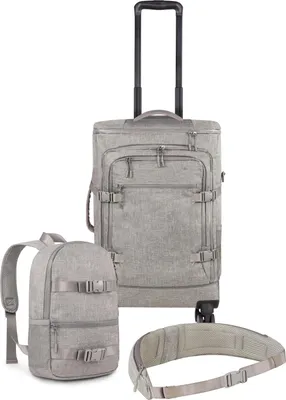 Produktbild von normani Reisetrolley mit kleinem 5L Rucksack und Hüftgurt