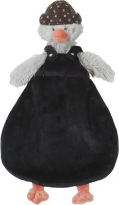 Productafbeelding van Happy Horse Knuffeldoekje Pinguïn Polar - zacht babyspeeltje, grijs en zwart