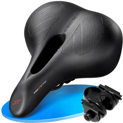 Imagen del producto de Solidchoice: Sillín para bicicleta con espuma viscoelástica y diseño ergonómico