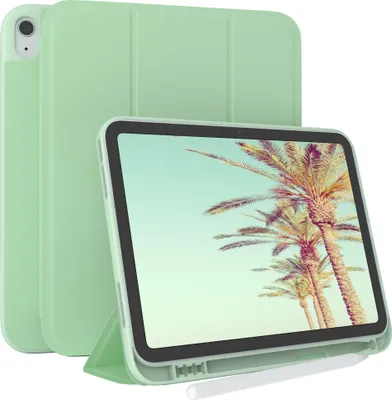 Produktbild von EAZY CASE Smartcase mit Stifthalter für Apple iPad 10,9" (10. Gen.) Hülle mit Stifthalterung, Tablet Cover aufstellbar  10,9 Zoll in Grün