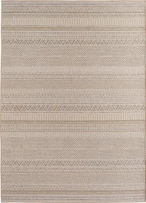 Produktbild von Desert Wav teppich indoor/outdoor flachgewebe läufer 80x150cm beige