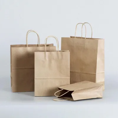 Obrázek produktu pro Papírové sáčky Algon Kraft 26 x 14 x 31 cm 3 kusy (24 kusů)