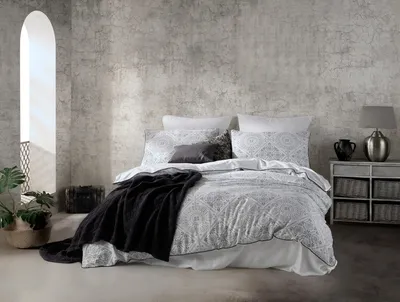 Produktbild von L'Essentiel Linge de Maison, İskit, Satin-King-Bettbezug-Set (DE), 100 % Baumwollsatin, Weiß, 200 x 220 cm