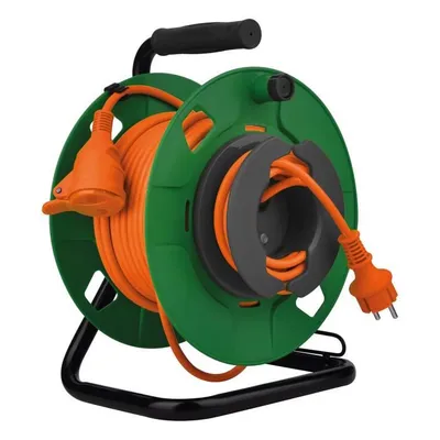 Produktbild von ZENITECH Gartenschlauchtrommel IP44 - 1 16A Steckdose - 3G1,5mm² - 35 m