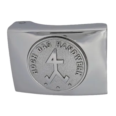 Produktbild von Koppelschloss Bildhauer Steinmetz – silbern - für Lehrling oder Azubi - für 4,5 cm breite Koppelgürtel