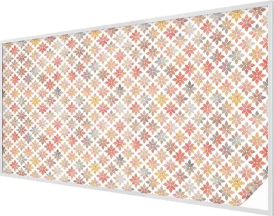 Obrázok produktu pre Vitrážová fólia na okno - 116x200 cm - vitrážový vzor - nepriehľadná dekoratívna fólia na ochranu súkromia - samolepiaca, UV ochrana - kvetinová krása