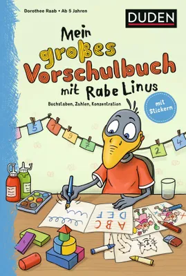 Produktbild von Mein großes Vorschulbuch mit Rabe Linus