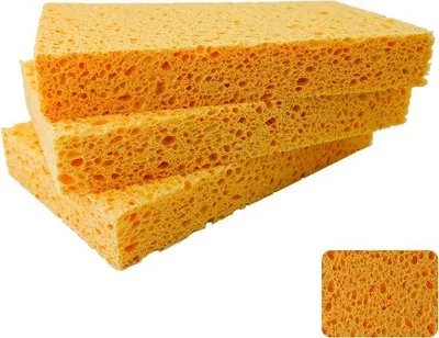 Produktbild von Große Küchenschwamm - Umweltfreundlich und natürliche Schwamm für die Reinigung und Reinigung von Haushalten
